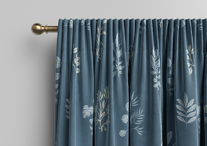 Botanical Velvet, Oceania - Made to Measure Curtains - Image 10